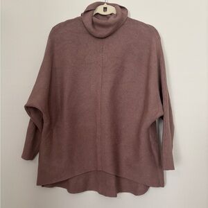 Brown Ribbed Sweater Size S - cozy/baggy/relaxed fit sweater